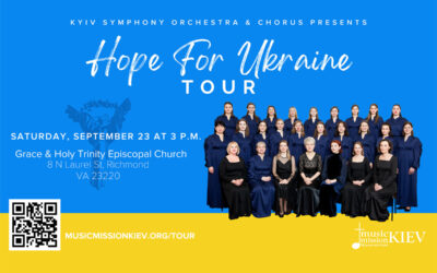 Hope for Ukraine Benefit Concert – September 23