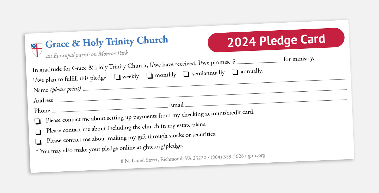 Pledge Card 2024 Banner 