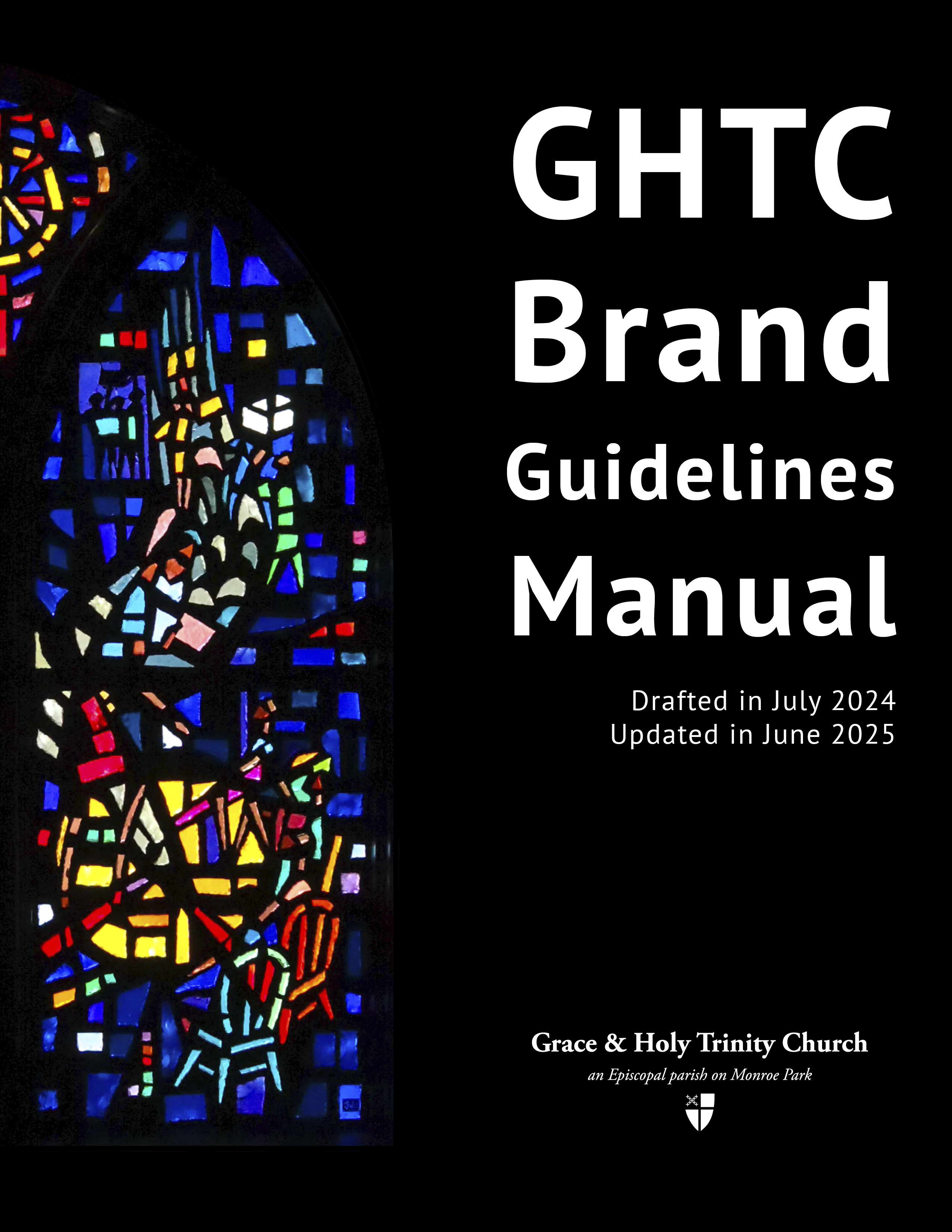 Grace & Holy Trinity Church's Brand Formatting and Communications Manual Cover Image